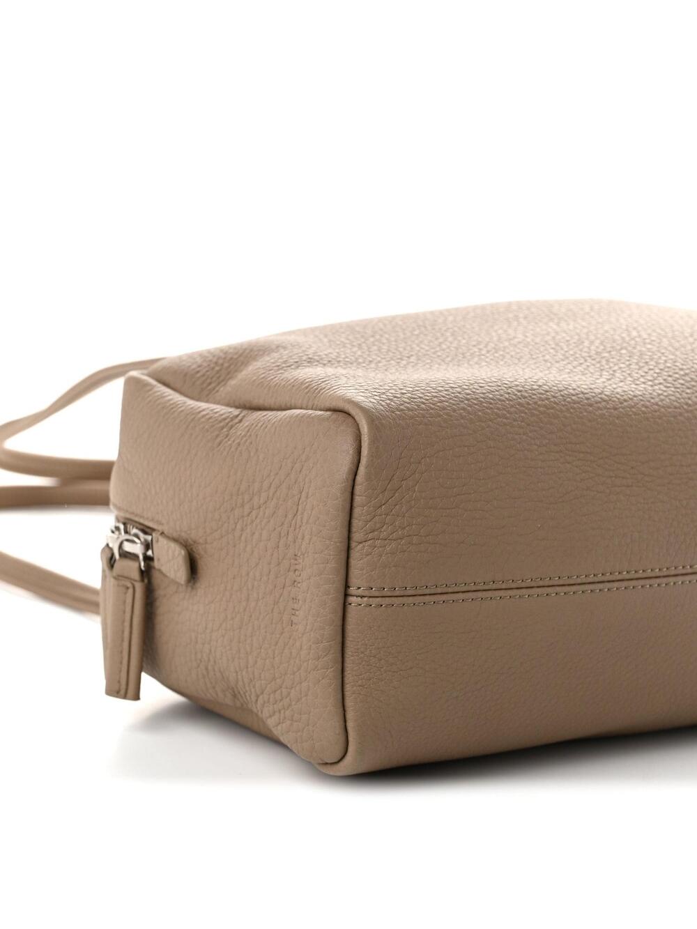 The Row Grained Calfskin Astra Bag Dark #364476T22B
